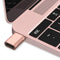NÖRDIC USB A 3.0 OTG female to USB C male adapter Aluminum Rose Gold OTG USB-C Adapter sync and charging