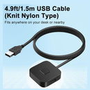NÖRDIC USB A+C Fingerprint Reader for Windows 10/11, Fast Matching Biometric Fingerprint Scanner
