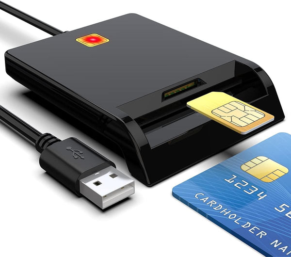 NÖRDIC USB-A Smart and SIM card reader ISO7816 ID card EMV Credit card
