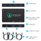 NÖRDIC USB-A Switch 2 computers to 4 USB-A 3.1 5Gbps