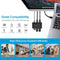 NÖRDIC USB-A Switch 2 computers to 4 USB-A 3.1 5Gbps