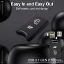 NÖRDIC USB-A, USB-C Card Reader 2 Slot CFexpress Type B SD 4.0 UHS-II