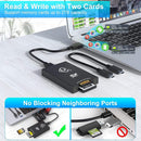 NÖRDIC USB-A, USB-C Card Reader 2 Slot CFexpress Type B SD 4.0 UHS-II