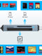 NÖRDIC USB-A, USB-C Card Reader 3 Slot CF, SD, MicroSD UHS-I