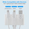 NÖRDIC USB-A, USB-C, Lightning Card reader 2 Slot SD, MicroSD 1xUSB-A, 1xAUX, 1xLightning charging UHS-I