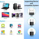NÖRDIC USB-A, USB-C, Lightning USB3.0 Multi-Card Reader 7 Slot 1xCF, 2xSD, 2xMicroSD, 1xMS, 1xXD UHS-I