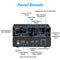 NÖRDIC USB Audio Interface two inputs 24bit 192KHz with XLR/TRS