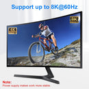 NÖRDIC USB-C 2 to 1 Switch & 1 to 2 Splitter, 8K/60Hz 4K/144Hz 100WPD 10Gbps Data+Video+PD