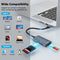 NÖRDIC USB-C 3.0 Card Reader 2 Slot SD3.0, MicroSD3.0 UHS-I