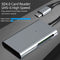 NÖRDIC USB-C 3.0 Card Reader 4 Slot SD4.0, SD3.0, MicroSD4.0, MicroSD3.0 UHS-I/UHS-II
