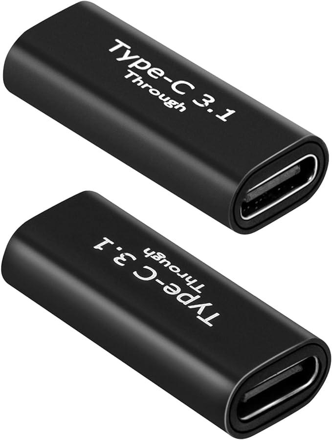 NÖRDIC USB C 3.1 Gender Changer female to female USB Type C 3.1 adapter