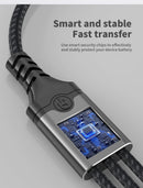 NÖRDIC USB-C/A hub to 3xUSB-C