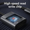 NÖRDIC USB-C Card Reader 2 Slot SD, MS UHS-I