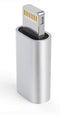 NÖRDIC USBC C female to have Lightning (Non MFI) adapter silver