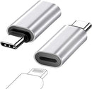 NÖRDIC USBC C male Lightning ho (Non MFI) adapter silver