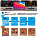 NÖRDIC USB-C Docking Station 1 to 10 with 2xHDMI 4K60Hz 1xPD100W 1xRJ45 GigaLan 1xSD/MicroSD 2xUSB-A 1xUSB-C 1xAudio support MacBook M1, M2, M3, and M4