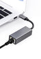 NÖRDIC USBC Giga Ethernet Network Adapter 10cm Space Gray aluminum