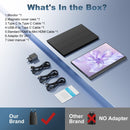 NÖRDIC USB-C & HDMI Portable LCD monitor 15.6" 1920x1080p 60Hz