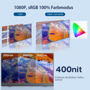 NÖRDIC USB-C & HDMI Portable LCD monitor 15.6" 1920x1080p 60Hz