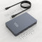 NÖRDIC USB-C Hub 7 ports 3xUSB-C 3.2 10G 3xUSB-A 3.1 5G 1xUSB-C PD100W