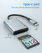 NÖRDIC USB-C 3.2 10Gbps Kortläsare SD Express 7.1 UHS-I NVME PCI-e 3.1