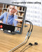 NÖRDIC USB-C+Lightning to Audio 3.5mm PD60W USB-C 15cm