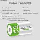 NÖRDIC USB-C Rechargeable Batteries 2-pack C/LR14