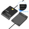 NÖRDIC USB-C Smart card and SIM card reader ISO7816 ID card EMV Credit card