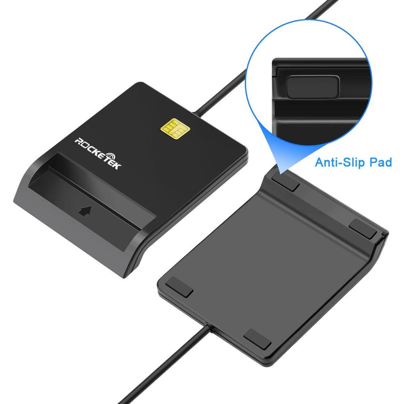 NÖRDIC USB-C Smartkort- och SIMkortläsare ISO7816 IDkort EMV Creditkort