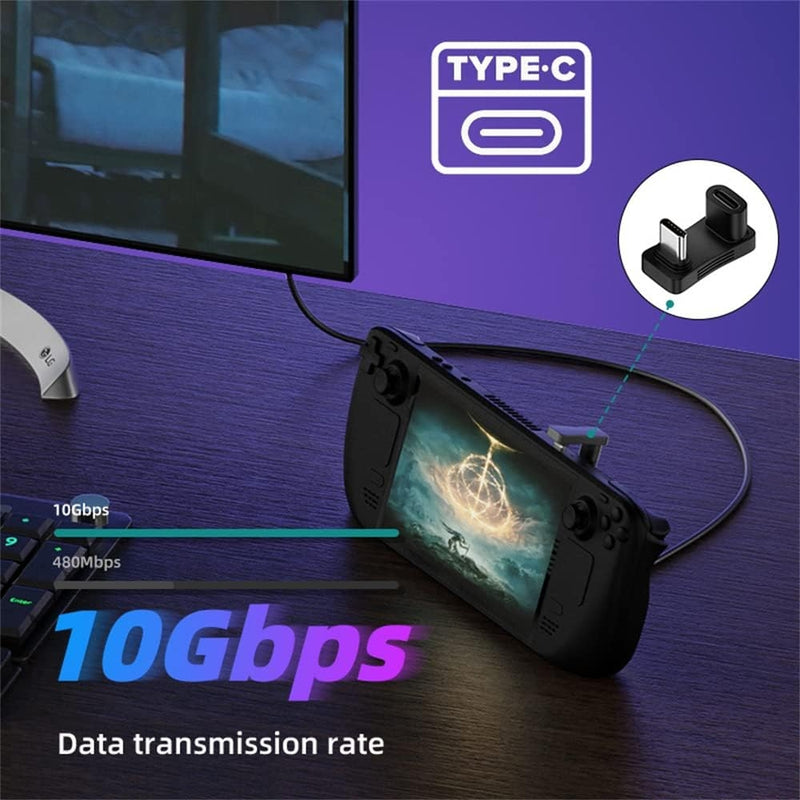 NÖRDIC USB-C U Adapter 10Gbps 4K60Hz for Steam Deck and Mobiles