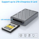 NÖRDIC USB-C, USB4.0 Card Reader CFexpress Type B