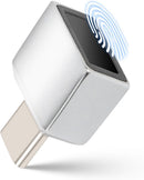 NÖRDIC USB-C Windows Hello Fingerprint Reader for Windows 11/10, Security Device for Login on PC and Laptop, Fast and Secure Lock