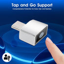 NÖRDIC USB-C Windows Hello Fingerprint Reader for Windows 11/10, Security Device for Login on PC and Laptop, Fast and Secure Lock
