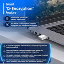 NÖRDIC USB-C Windows Hello Fingerprint Reader for Windows 11/10, Security Device for Login on PC and Laptop, Fast and Secure Lock