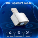 NÖRDIC USB-C Windows Hello Fingerprint Reader for Windows 11/10, Security Device for Login on PC and Laptop, Fast and Secure Lock