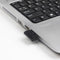 NÖRDIC USB-C female to USB-A male angled adapter 90 degrees