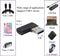 NÖRDIC USB-C female to USB-A male angled adapter 90 degrees