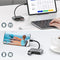 NÖRDIC USB-C Kortläsare 2 Slot SD, MicroSD, 1xUSB-A UHS-I