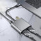 NÖRDIC USB-C to 2xHDMI adapter 4K30Hz 1xUSB-C 60W PD 1xUSB-A 3.1 5Gbps MST