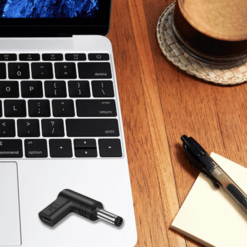 NÖRDIC USB-C to DC 4.5x3.0mm adapter 100W 12-20V for DELL laptops