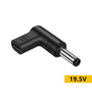 NÖRDIC USB-C to DC 5.5x2.1mm adapter 12-19,5V
