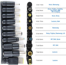 NÖRDIC USB‑C to DC‑power cable with 10 adapters 1.8m