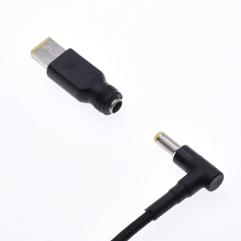 NÖRDIC USB‑C to DC‑power cable with 10 adapters 1.8m
