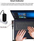 NÖRDIC USB-C to Laptop Charging Adapter, USB-C to DC Plug, 100W PD, DC 7.4×5.0mm for HP