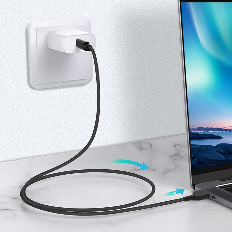 NÖRDIC USB-C to Lenovo Yellow Square cable 65W 1.5m
