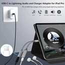 NÖRDIC USB-C to Lightning AUDIO and PD60W charging