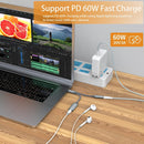 NÖRDIC USB-C to Lightning AUDIO and PD60W charging