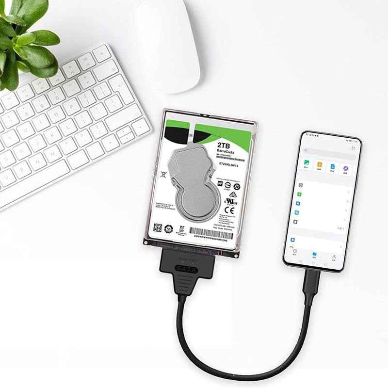 NÖRDIC USB-C to SATA adapter 2.5 SATA III HDD 5Gbps