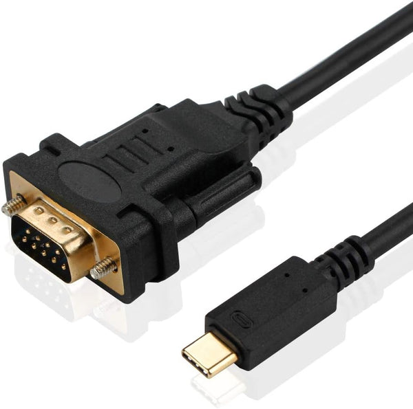 NÖRDIC USB-C to Serial DB9 RS232 1.8m
