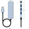 NÖRDIC USB Hub 4 ports 4xUSB-A 3.0 5Gbps 1.2m cable